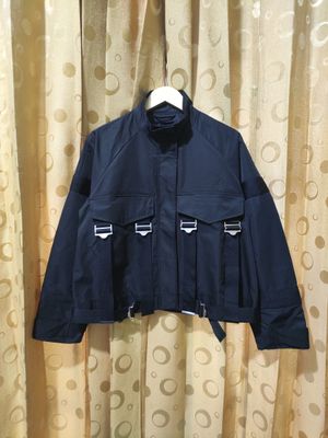 ZARA Luxury Bomber jacket Wanita black