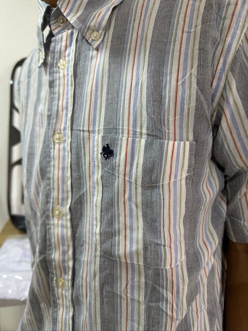 Kemeja stripe POLO, foto 5