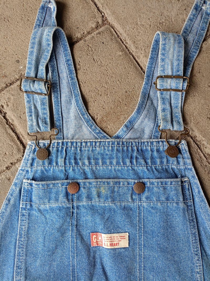 G.L HEART Overalls Carpenter Denim, foto 3