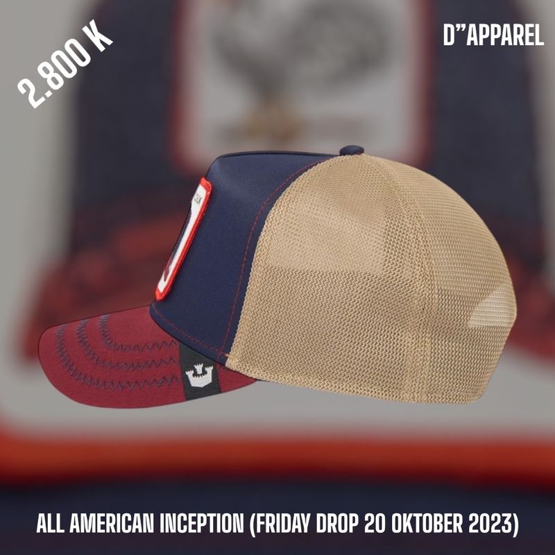 Avant Garde Hat Pria navy, foto 3