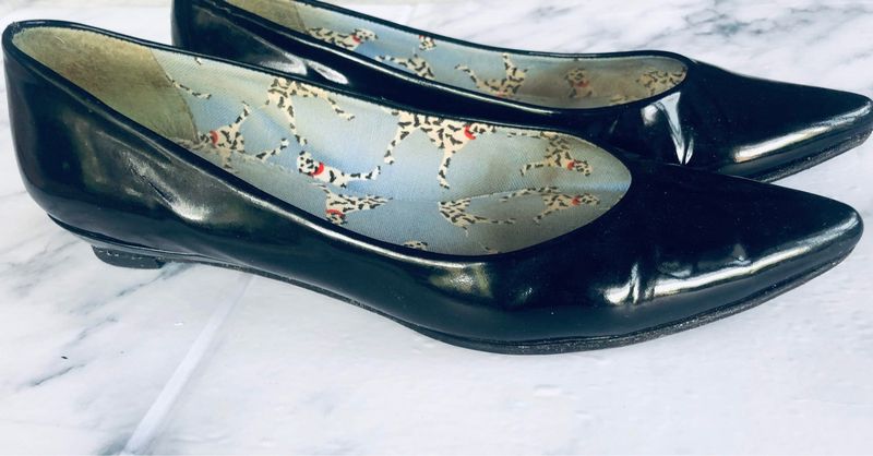 Stuart Weitzman Flat Black Patent, foto 5