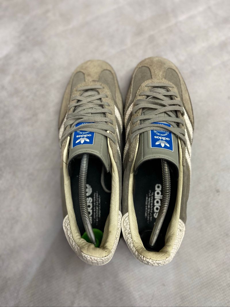 Adidas gazelle indoor grey wolf, foto 4