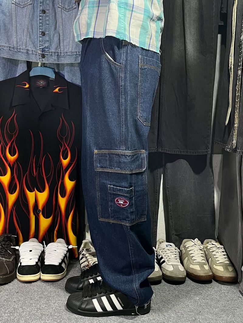 Celana panjang cargo pants, foto 4
