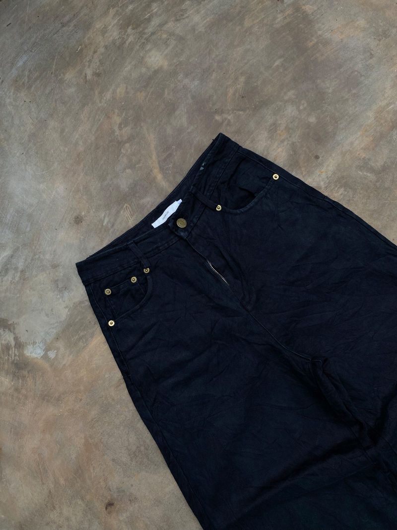 Baggy jeans black pekat, foto 3