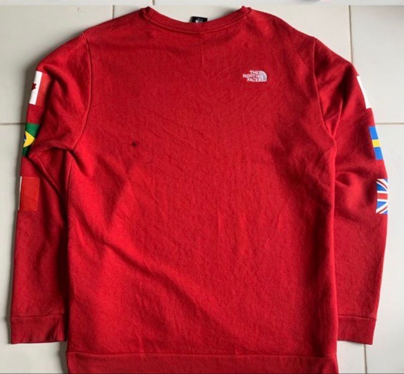 Crewneck The North Face WorldTour (red), foto 2