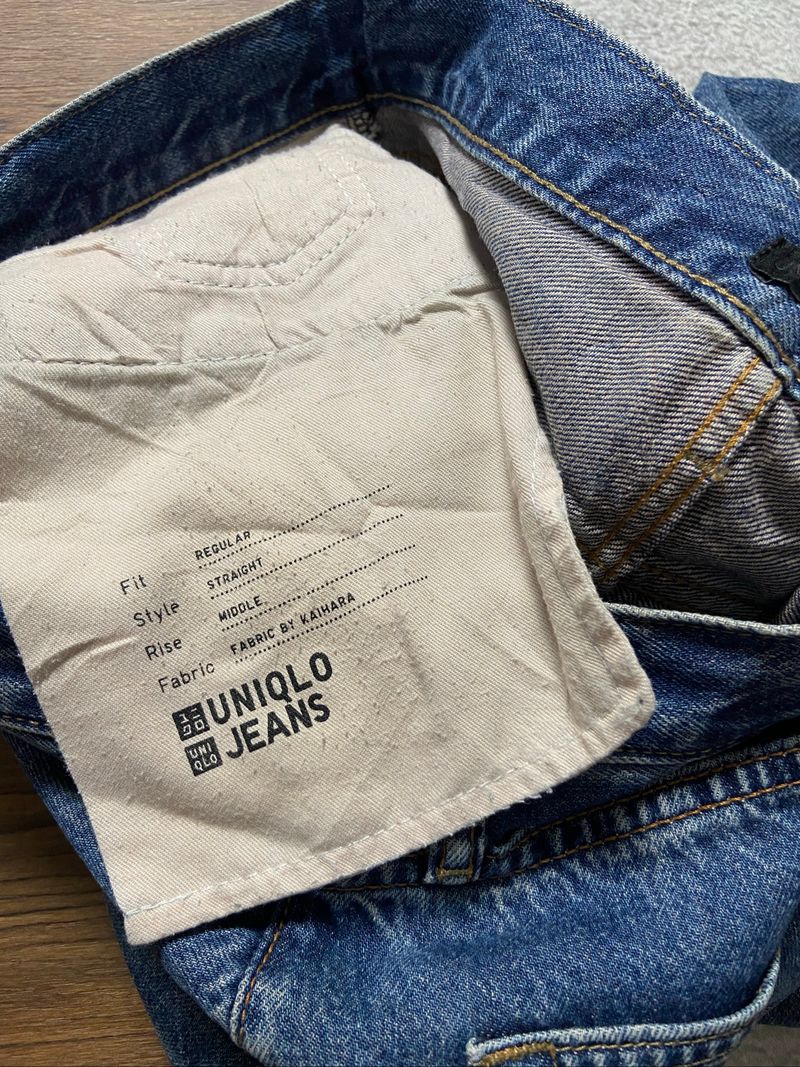 UNIQLO KAIHARA REGULAR JEANS, foto 3