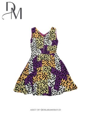 United Colors of Benetton Authentic Multicolour Dress