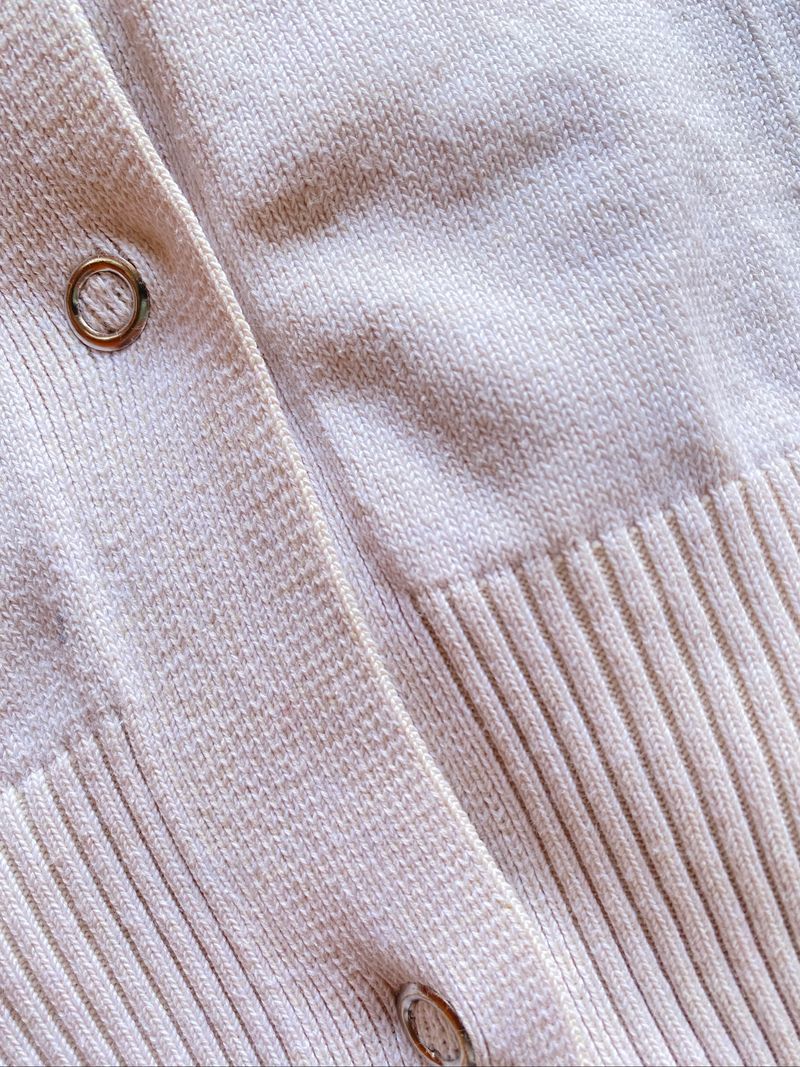 Cardigan knit cream, foto 2