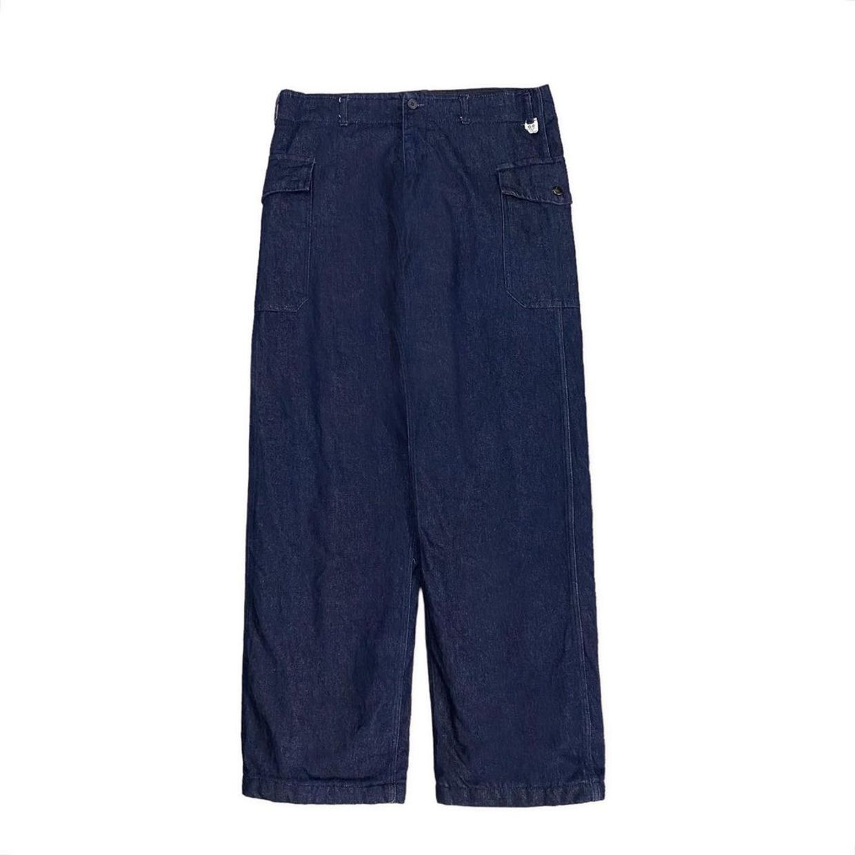 Y2K Casual Jeans Pria navy