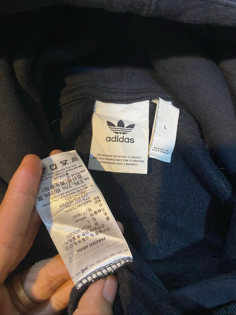 Hoodie adidas threefoil, foto 4