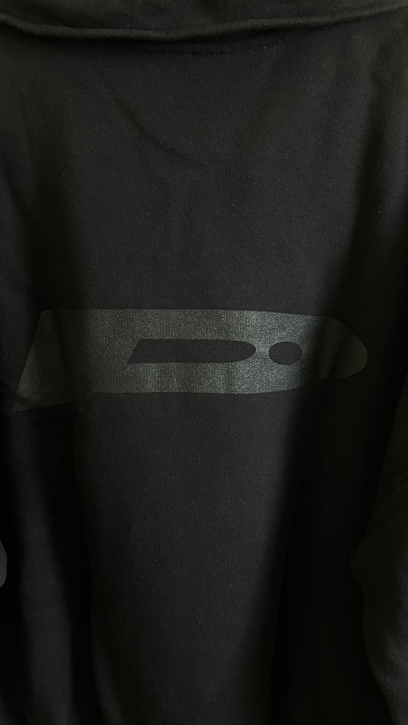 Perish Blaze Polo Crewneck Half Button Black, foto 6