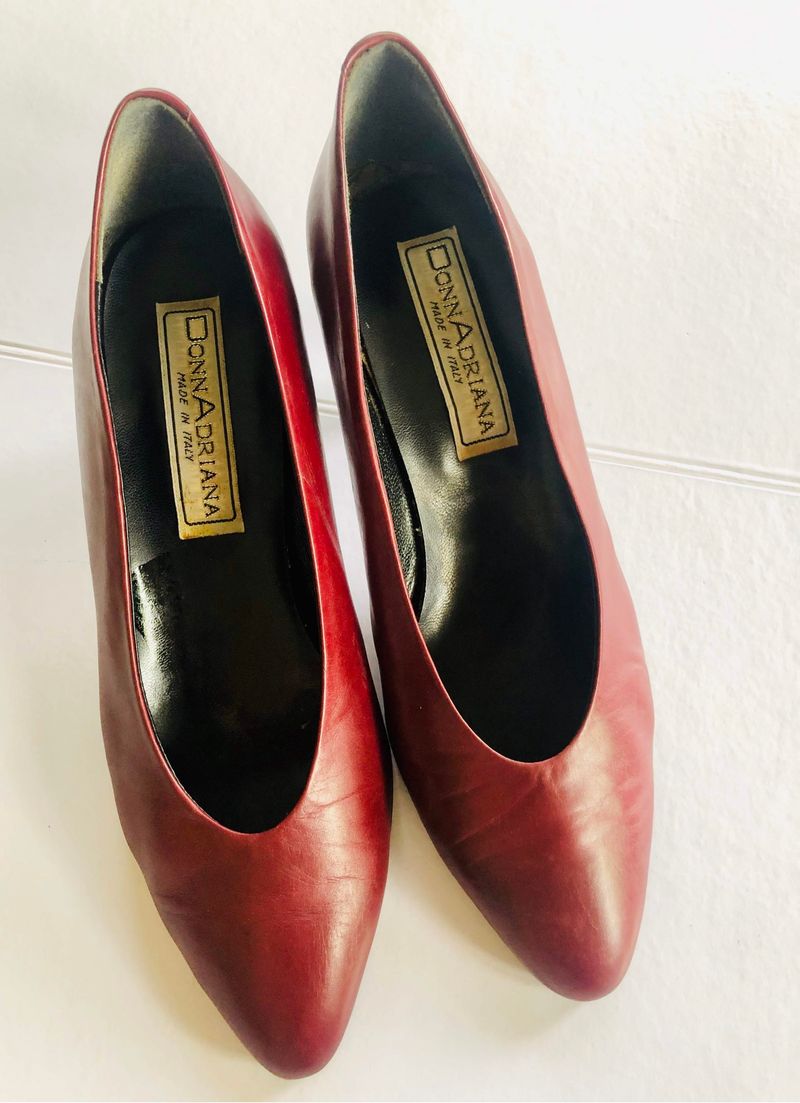 Donna Adriana Maroon/Burgundy Pump, foto 2
