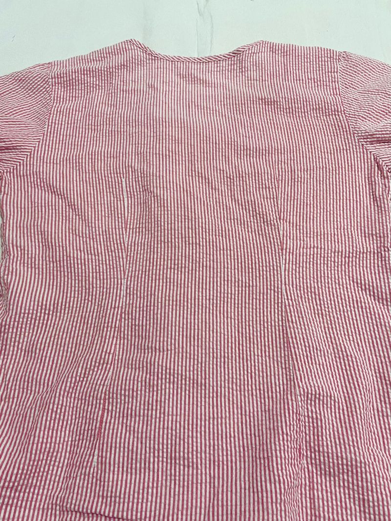 pink fitted stripe top, foto 4