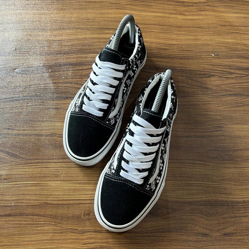 Vans Old Skool Logo Repeat "Black", foto 3