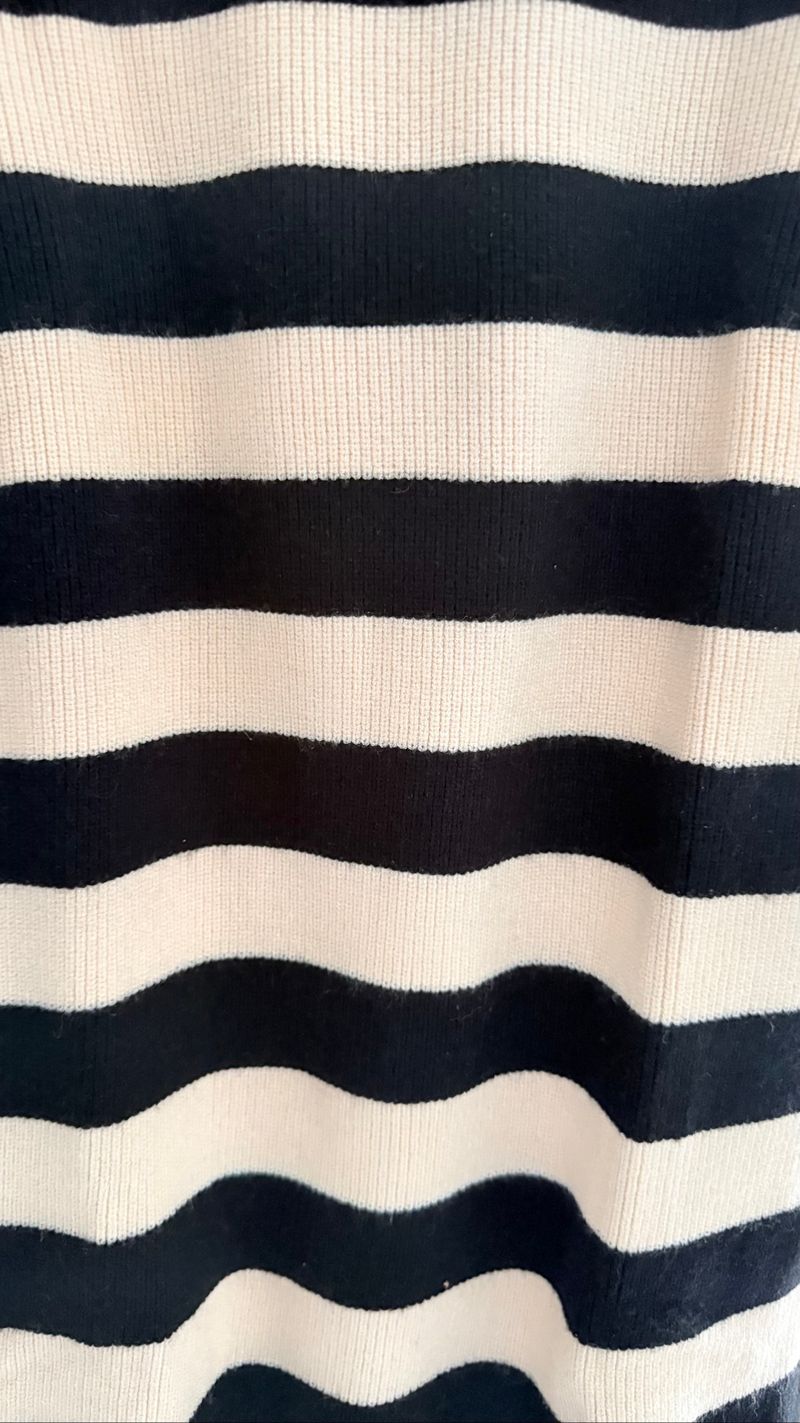 Knit coklat stripe, foto 2