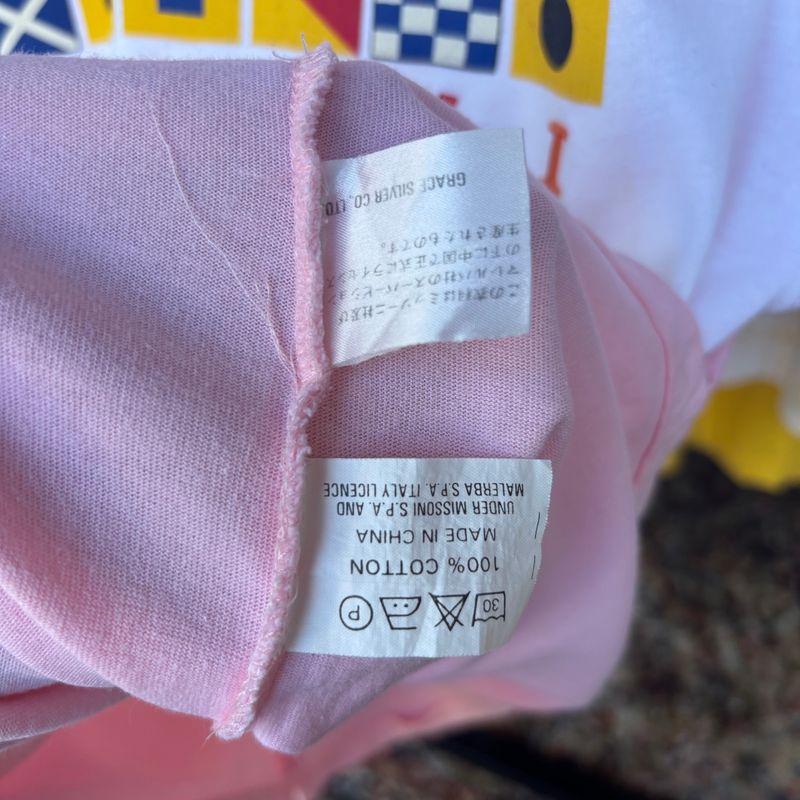 Missoni Sport Flag Pink Tee, foto 4