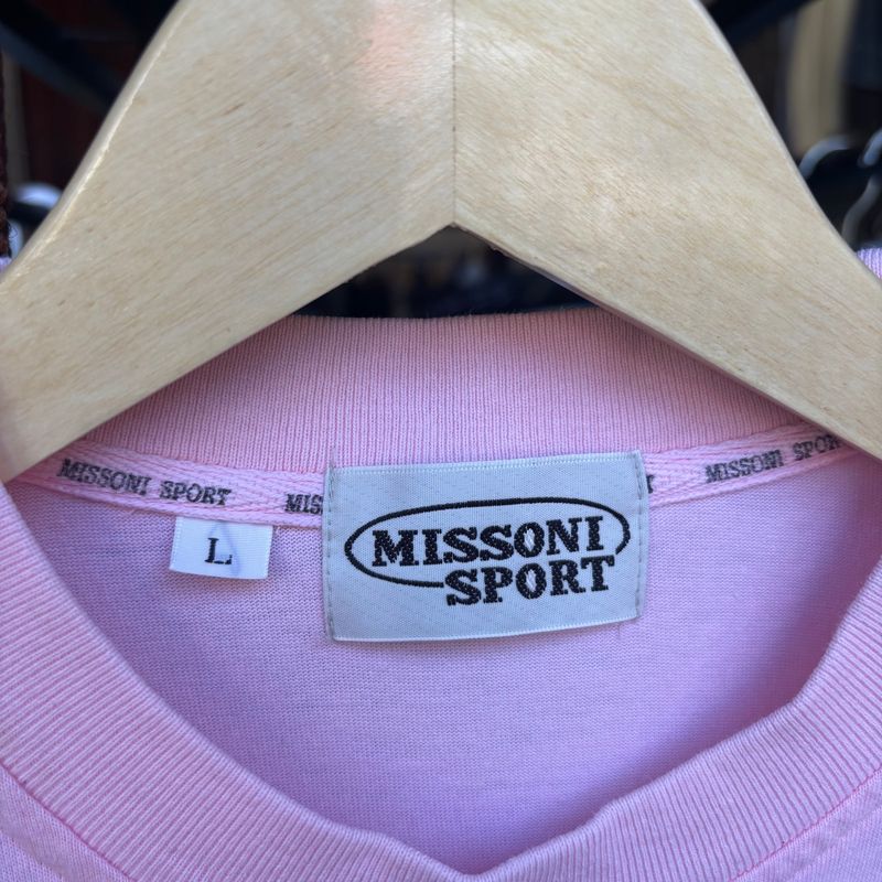 Missoni Sport Flag Pink Tee, foto 3