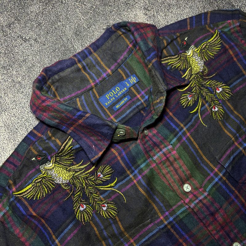 POLO FLANNEL TWO POCKET BORDIR LOGO, foto 3