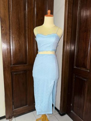 BARU SET BABY BLUE PANTAI (MIKAYLA)