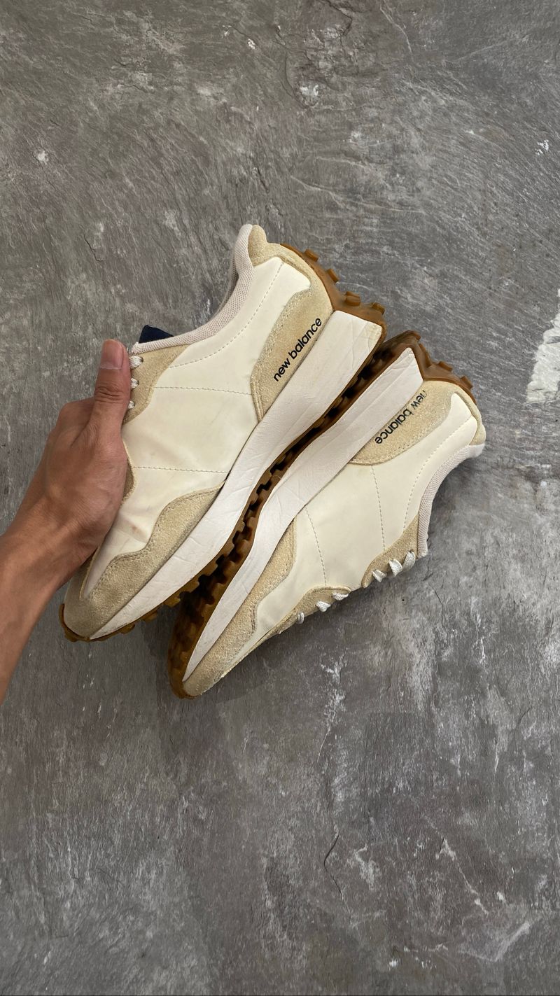 NewBalance 327 Beige Leather, foto 4