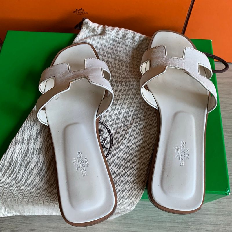 Hermes Oran white size 38, foto 3