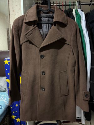 trugen semi long coat cashmere