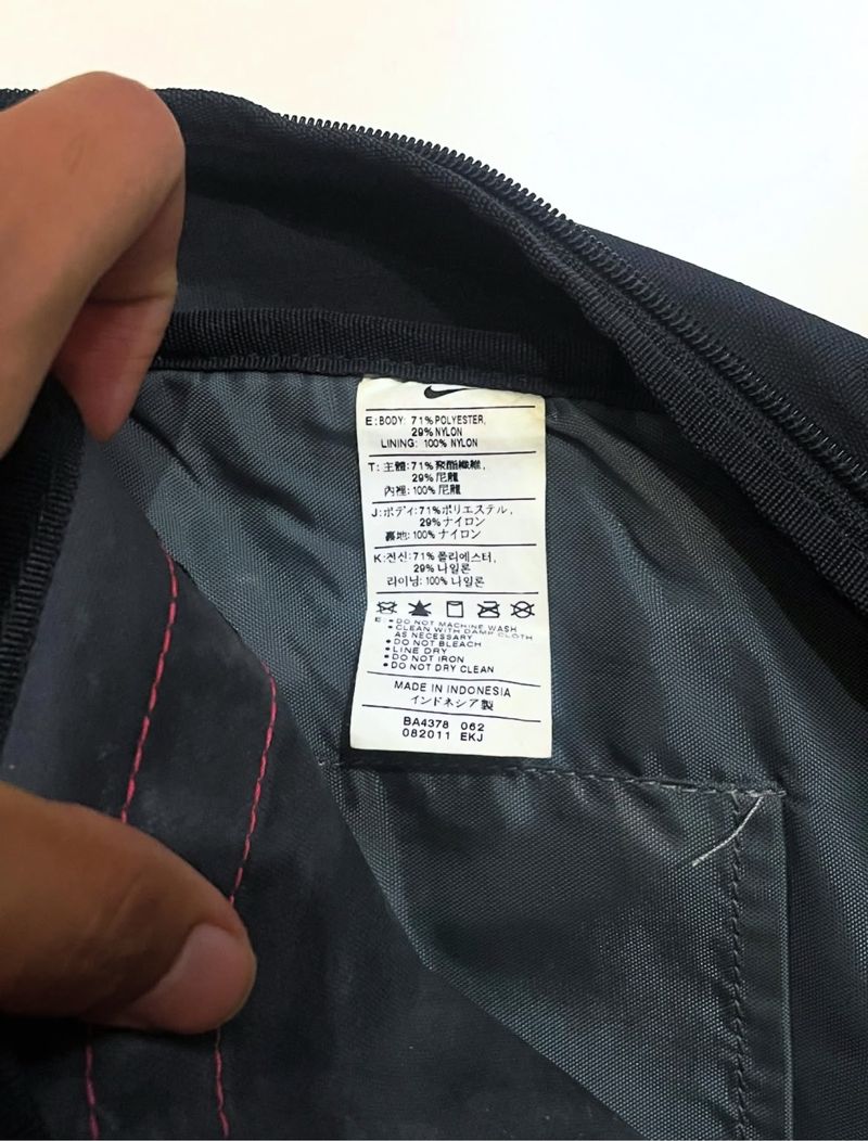 Nike Logo Vintage Backpack Black, foto 4