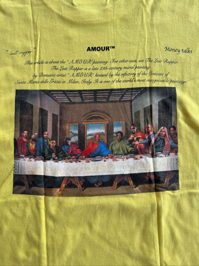 Amour”Last Rapper” Money Talks Tee, foto 3