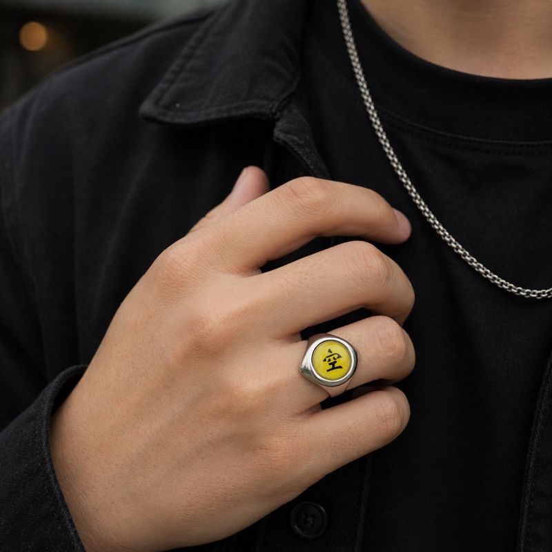 Cincin Akatsuki “Ku” (空) Naruto, foto 2