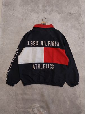 Vintage Streetwear Windbreaker Pria multicolor