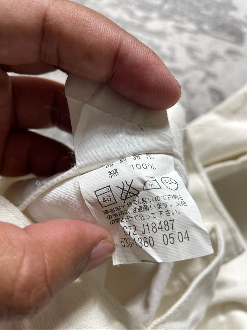 Levis jeans 533 wide pants white, foto 10