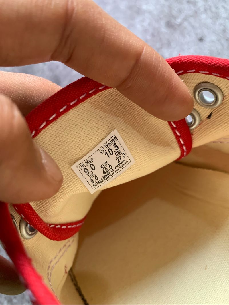 Vans Authentic OG Classic Red Chilli, foto 7