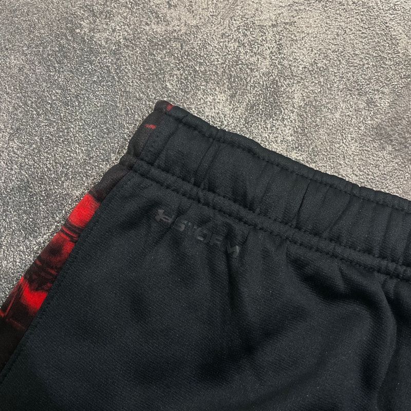 UNDER ARMOUR TRACKPANTS HITAM, foto 8