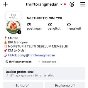 NGE THIRFT DISINI AJA YOK