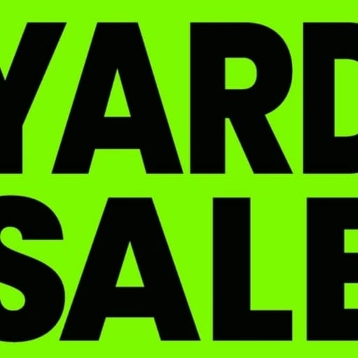 Backyard Sale